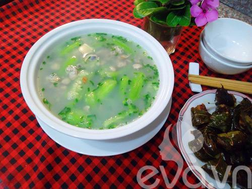 Cách làm món canh mướp nấu hến dân dã mà ngon