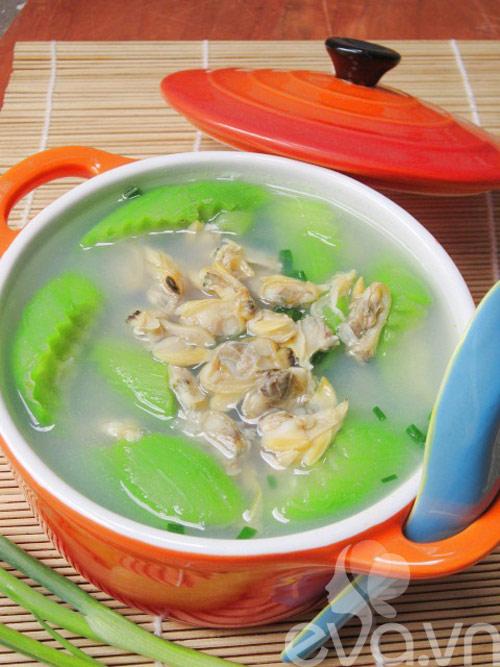 Cách làm món canh ngao nấu mướp ngon miệng