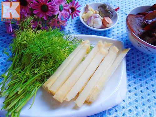 Cách làm món chạo mực bọc mía ngon ngất ngây