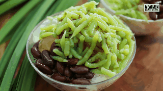 Cách làm món chè cendol chuẩn vị Singapore