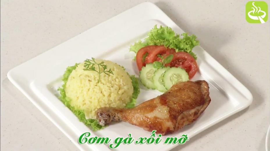 Cách làm món cơm gà xối mỡ ngon khó cưỡng