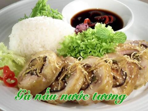 cach lam mon ga nau nuoc tuong dam da ngon hoan hao Cách làm món gà nấu nước tương đậm đà, ngon hoàn hảo