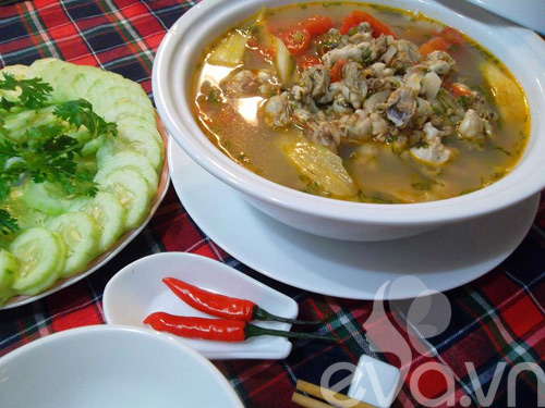 Cách làm món hà biển nấu canh riêu chua quá ngon cho ngày nóng