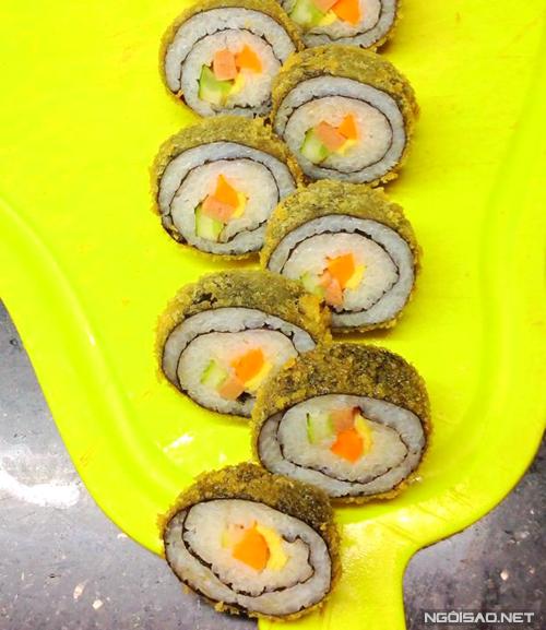 Cách làm món kimbap chiên nóng giòn ngon đã miệng