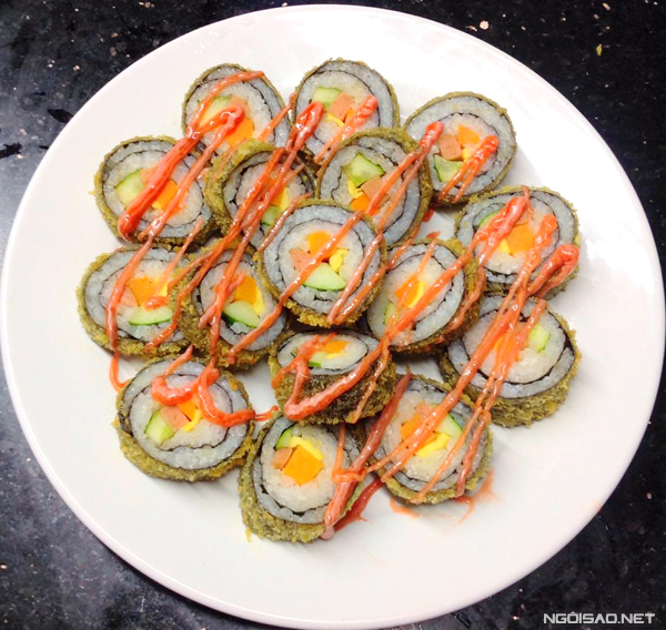 Cách làm món kimbap chiên nóng giòn ngon đã miệng