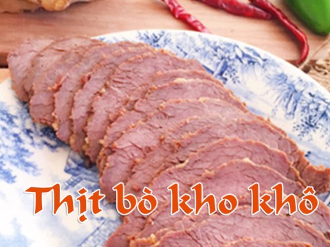 cach lam mon thit bo kho kho thom ngon la mieng Cách làm món thịt bò kho khô thơm ngon, lạ miệng