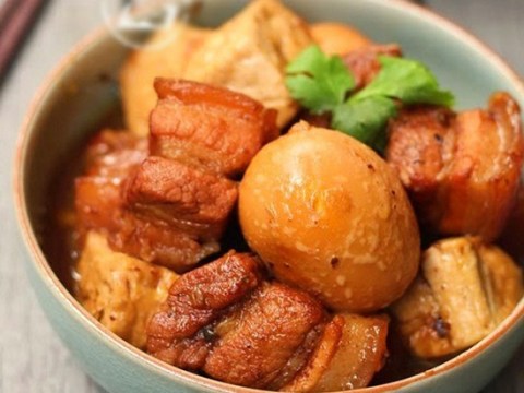 cach lam mon thit kho tau hap dan Cách làm món thịt kho tàu hấp dẫn