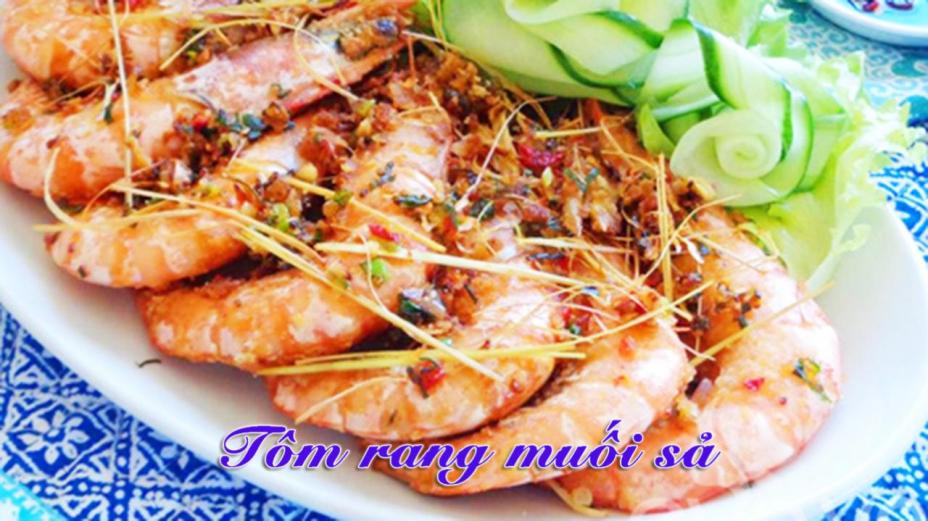 Cách làm món tôm rang muối sả tuyệt thơm ngon