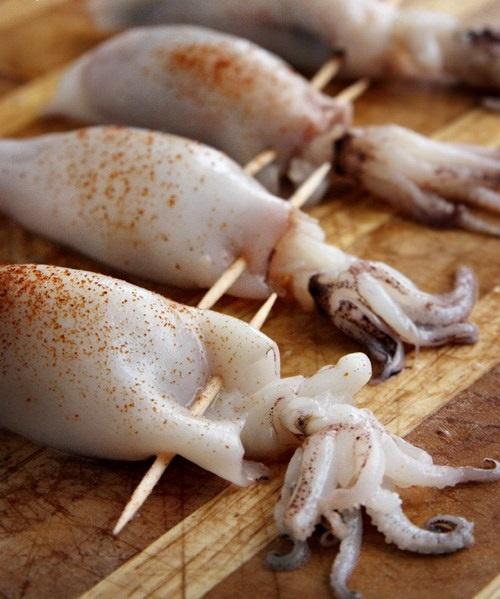 Cách làm mực nhồi thịt chiên, ăn là mê