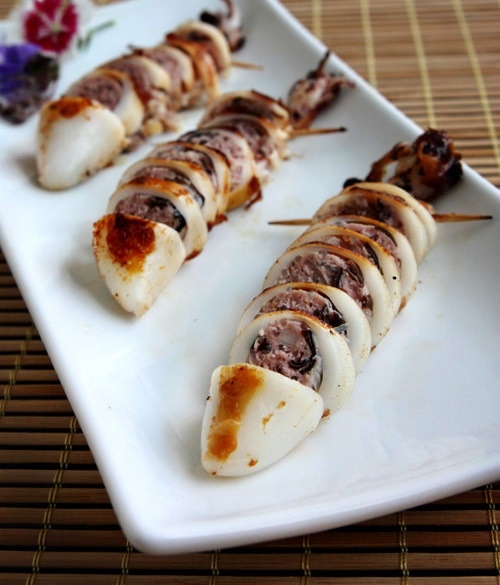 Cách làm mực nhồi thịt chiên, ăn là mê