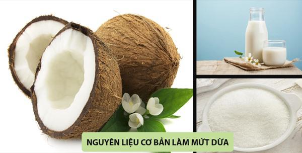 Cách làm mứt dừa thơm ngon đơn giản tại nhà cho ngày Tết