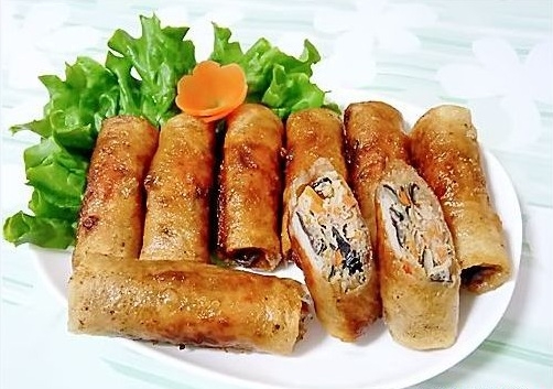 Cách làm nem (chả giò) chiên vàng giòn ruộm ngon khó cưỡng