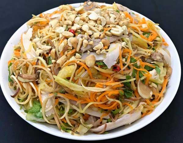 Cách làm nộm gà thập cẩm ngon khó cưỡng