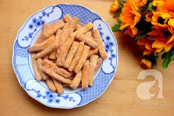 Cách làm quẩy ngào đường giòn ngon đón Tết
