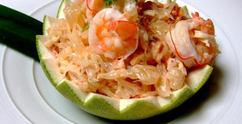 Cách làm salad tôm bưởi vừa ngon vừa tốt cho sức khỏe