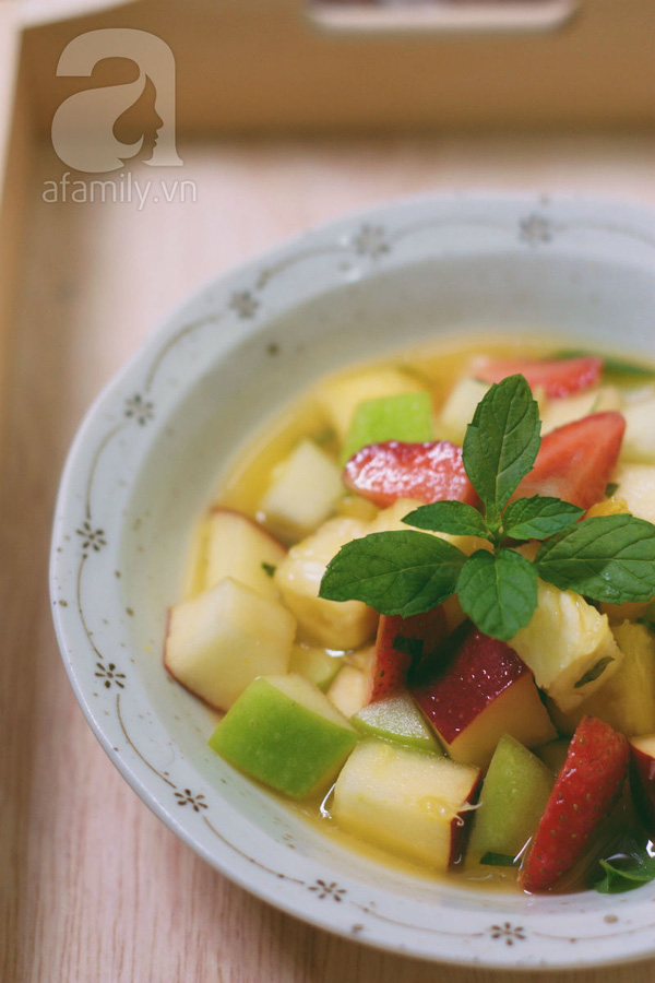 Cách làm salad trái cây tươi ngon mát lạnh cho ngày nóng nực