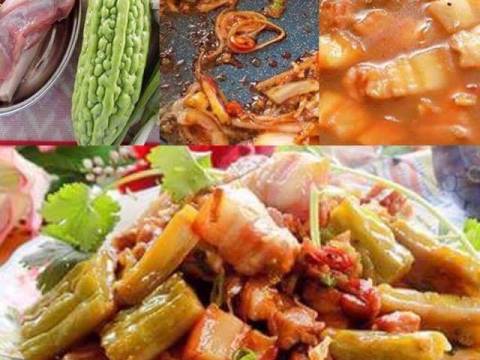 cach lam thit kho muop dang cho bua trua them ngon mieng Cách làm thịt kho mướp đắng cho bữa trưa thêm ngon miệng