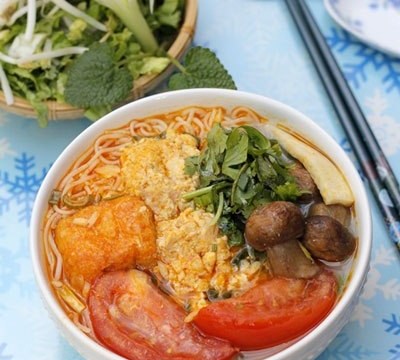 cach nau bun rieu chay thanh dam Cách nấu bún riêu chay thanh đạm