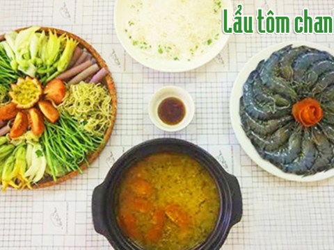 cach nau lau tom chanh day thom ngon la mieng ngay dong Cách nấu lẩu tôm chanh dây thơm ngon lạ miệng ngày đông