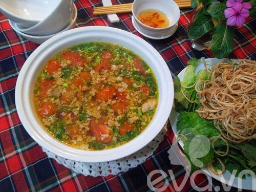 Cách nấu món canh riêu cua đồng đơn giản mà ngon