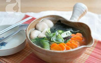 Cách nấu món canh rong biển nấm chay ngon ngọt cho cả nhà