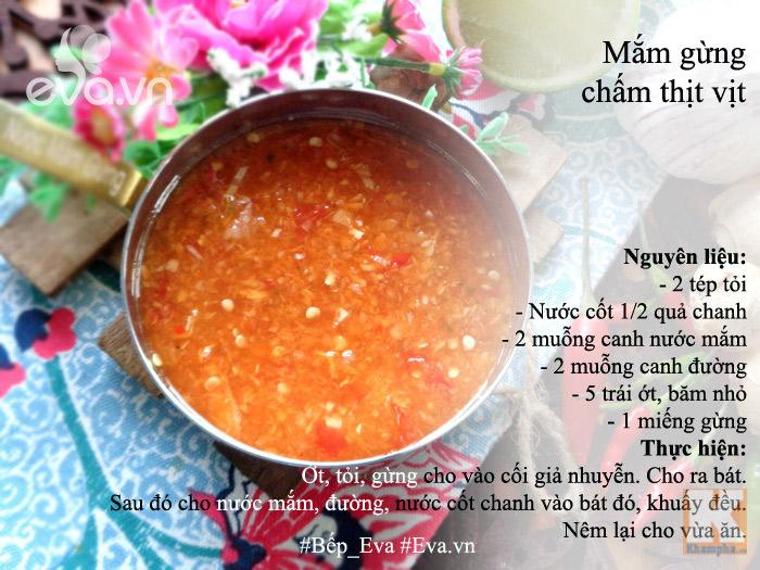 Cách pha các loại nước chấm cực đỉnh