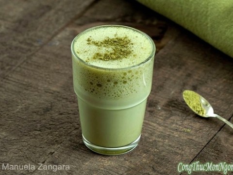 cach pha matcha latte ngon hon ngoai hang Cách pha matcha latte ngon hơn ngoài hàng