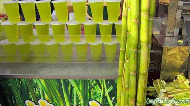 Cẩn thận khi uống nước mía