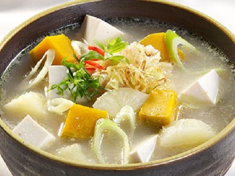 canh ba mau mon canh chay thom ngon bo duong Canh ba màu, món canh chay thơm ngon bổ dưỡng