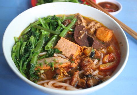 canh bun bich ngon mieng Canh bún Bích ngon miệng