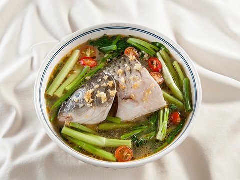 canh ca chep rau can Canh cá chép rau cần