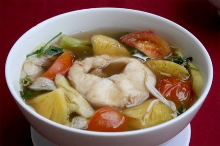 canh ca giam cuoi tuan Canh cá giấm cuối tuần