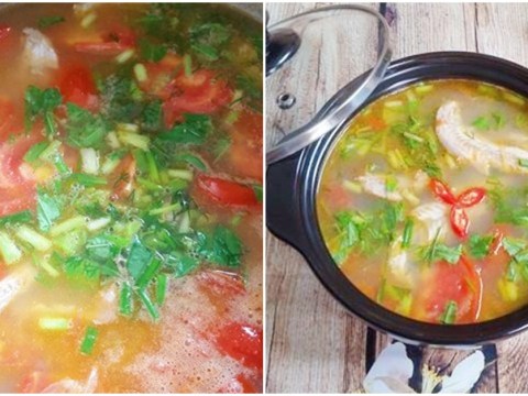 canh ca khoai nau chua thom ngot ma giai ngan hieu qua Canh cá khoai nấu chua thơm ngọt mà giải ngán hiệu quả