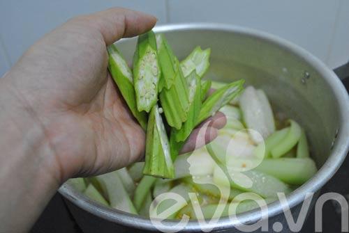 Canh cá nấu chua kiểu miền Nam