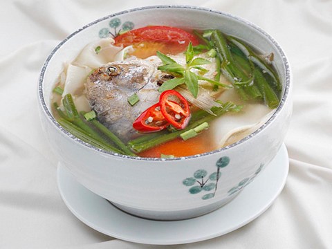 canh ca rau muong Canh cá rau muống