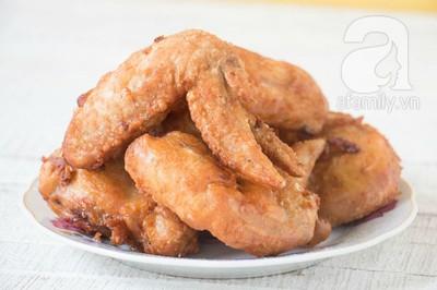 Cánh gà chiên sốt me chua giòn hấp dẫn