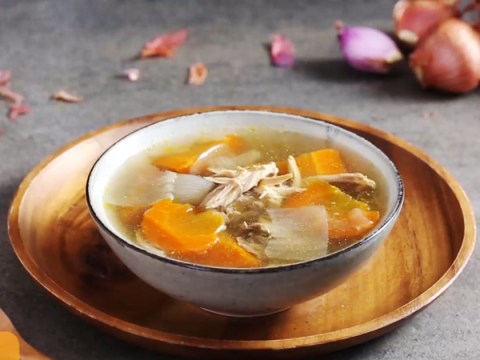 canh ga ham rau cu Canh gà hầm rau củ