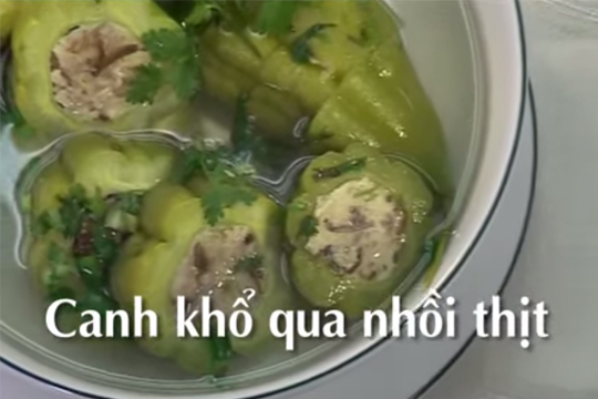 Canh khổ qua hầm thịt