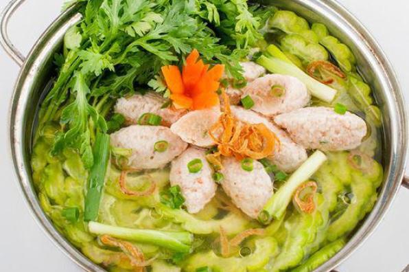 Canh khổ qua ngon ngọt không đắng với cách nấu đơn giản