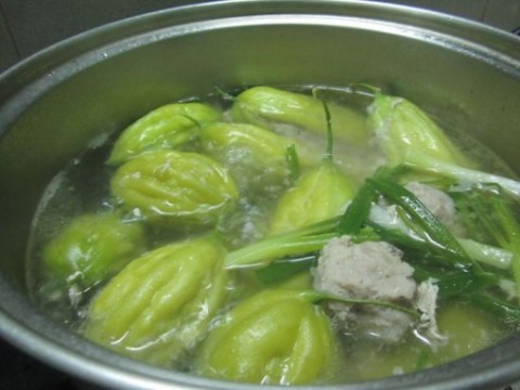 canh kho qua nhoi thit Canh khổ qua nhồi thịt