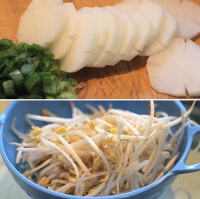 Canh kim chi bạch tuộc giòn, chua, cay lạ miệng, hấp dẫn