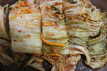 Canh kim chi thịt bò cay