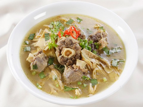 canh mang kho duoi bo Canh măng khô đuôi bò