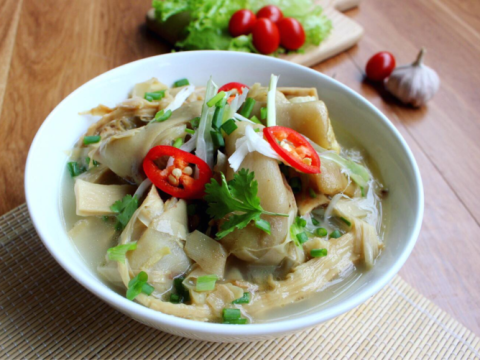 canh mang kho mong gio chuan vi mam co cuoi nam Canh măng khô móng giò chuẩn vị mâm cỗ cuối năm