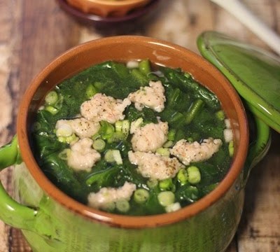 canh mong toi nau tom quen thuoc Canh mồng tơi nấu tôm quen thuộc