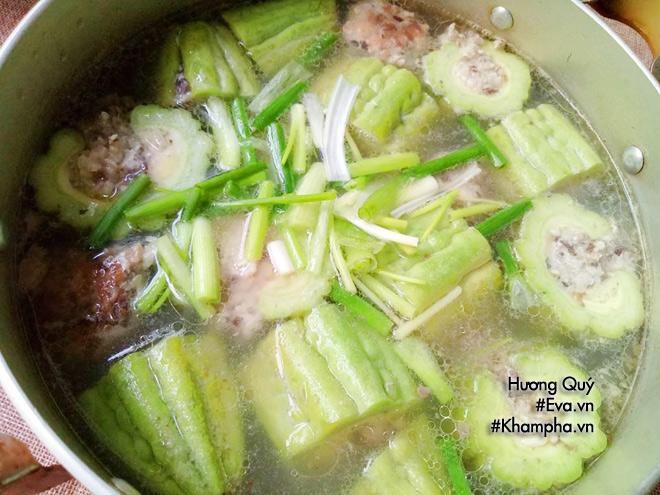 Canh mướp đắng nhồi thịt, món ngon vừa mát vừa bổ