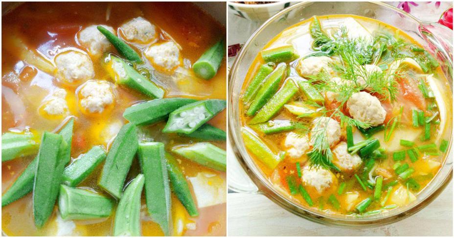 Canh riêu chả cá thác lác nóng hổi, chồng chan vợ húp gật đầu khen ngon