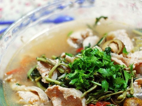 canh sau nau thit chua ngon het say Canh sấu nấu thịt chua ngon hết sảy!