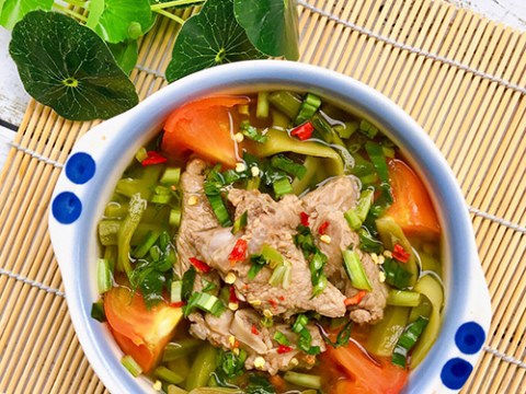 canh tien vua suon non Canh tiến vua sườn non