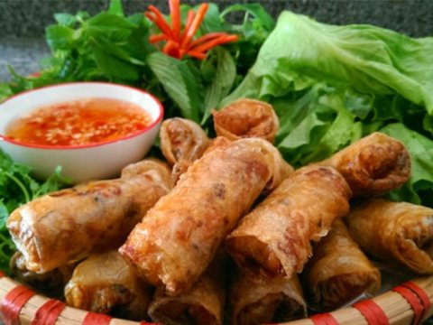 cha gio bap Chả giò bắp